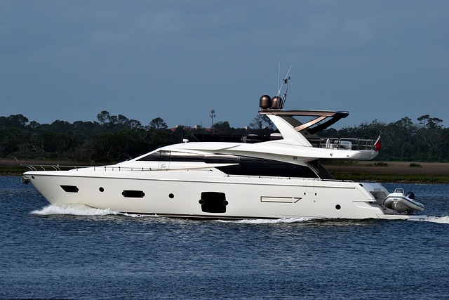 Luxury yacht